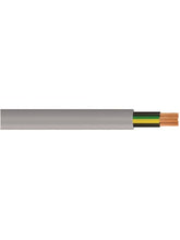 Numbered gray flexible cable with variable cross-section